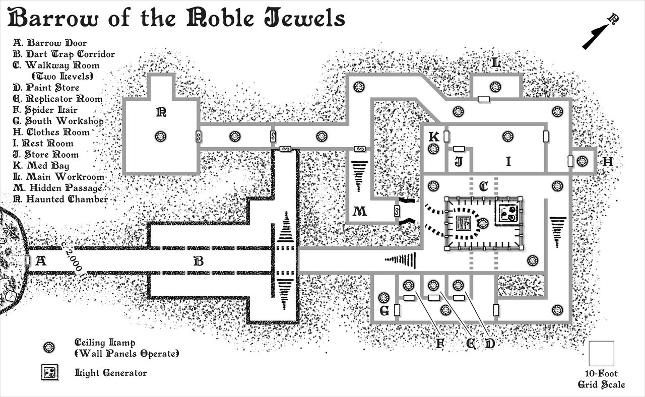 Nibirum Map: barrow of the noble jewels by Wyvern